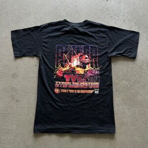 Vintage 90s Mike Tyson Vs Buster Mathis Shirt Size Medium Black 1995 BRAND NEW